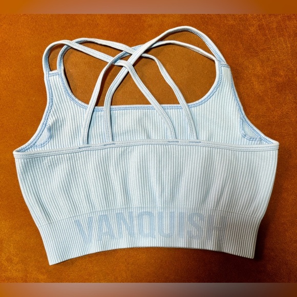 VANQUISH FITNESS | SPORTS BRA | MINERAL BLUE | WOMEN'S SIZE M - Picture 2 of 3